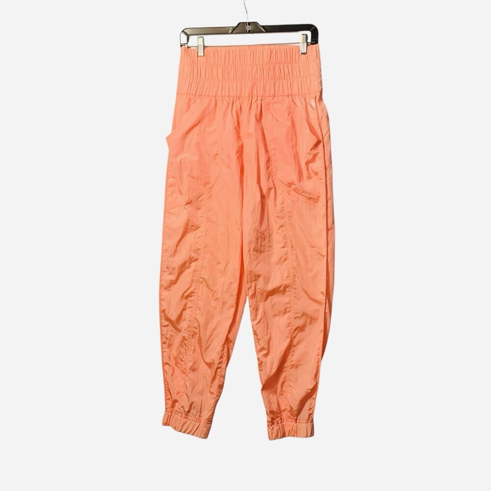 Free People Movement Size Med Orange The Way Home Jogger Pant - Picture 2 of 11